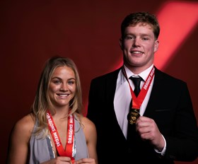Stewart, Reh named 2026 Dragons Medal recipients