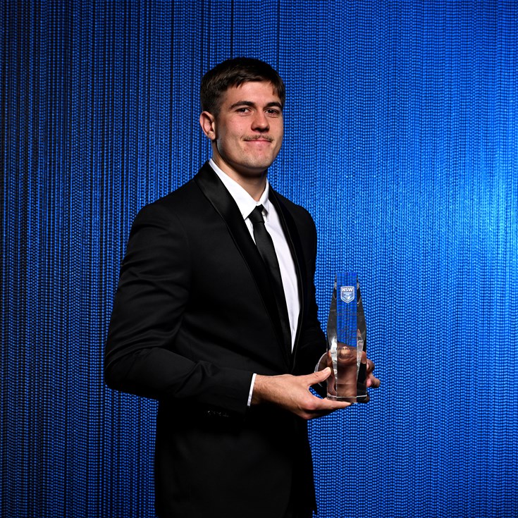 Eden Hodges named NSWRL Jersey Flegg Player of the Year