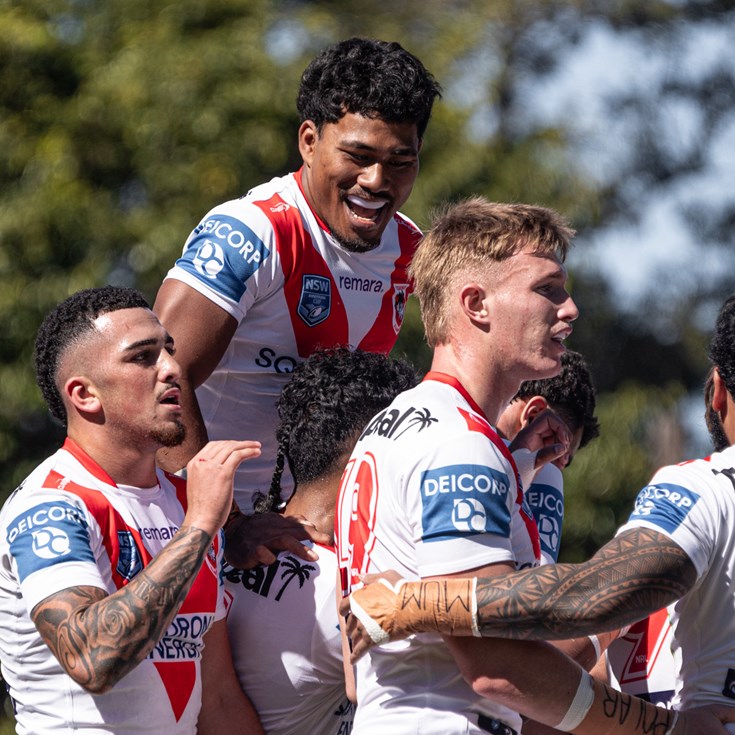 Jersey Flegg: Dragons storm past Souths at Redfern