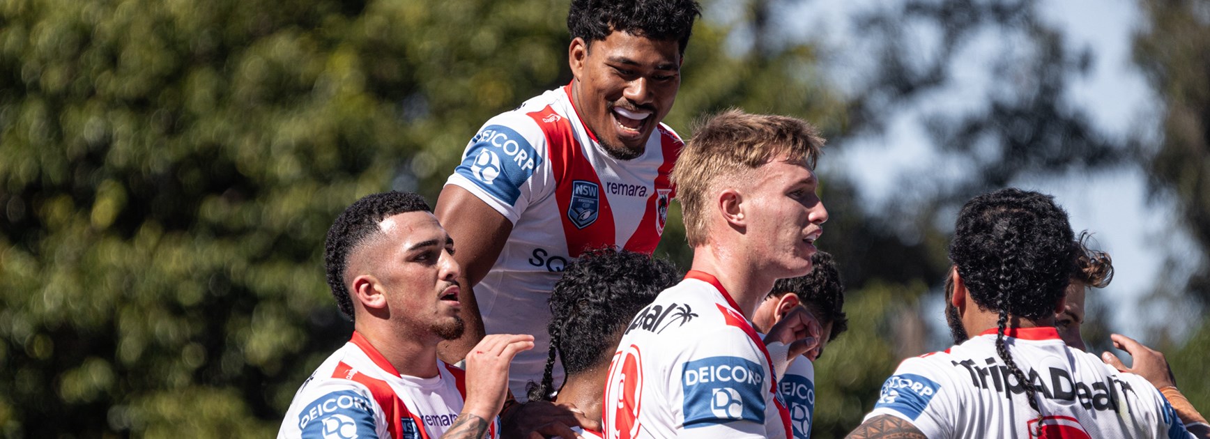 Jersey Flegg: Dragons storm past Souths at Redfern