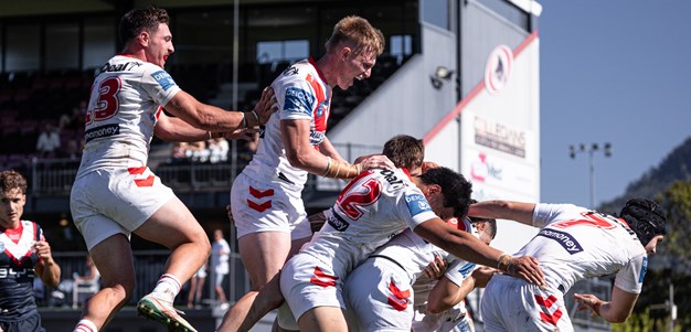 Jersey Flegg: Ladder-leading Dragons hold off Roosters