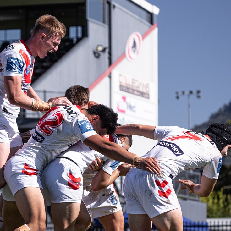 Jersey Flegg: Ladder-leading Dragons hold off Roosters