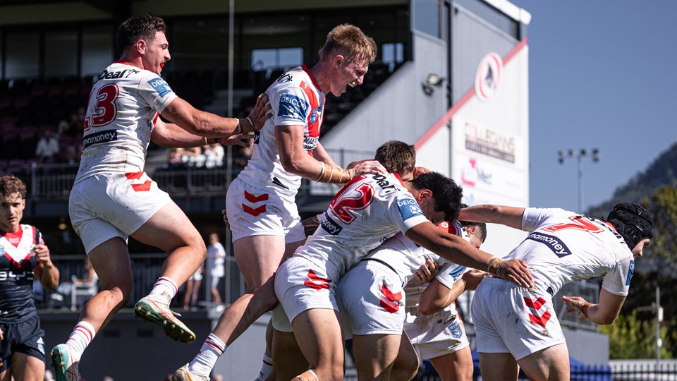 Jersey Flegg: Ladder-leading Dragons hold off Roosters