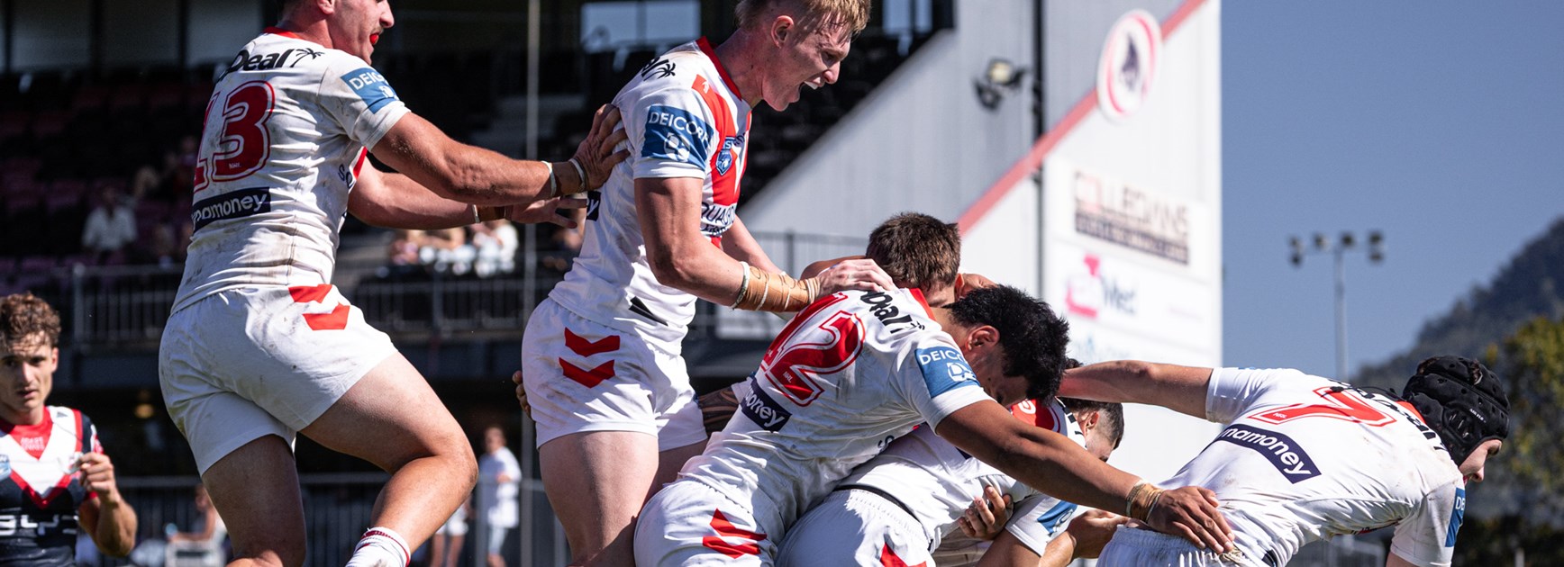 Jersey Flegg: Ladder-leading Dragons hold off Roosters