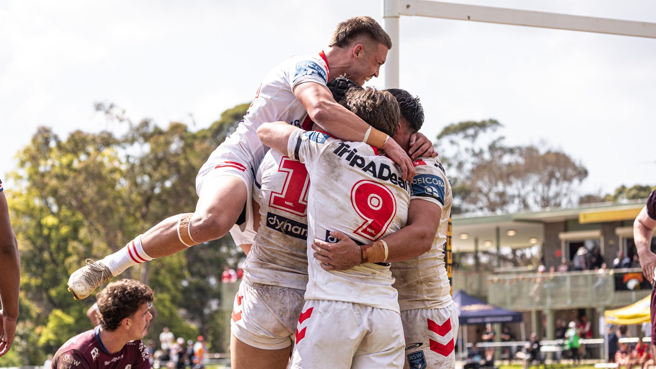 Jersey Flegg: Dragons survive late scare to claim minor premiership