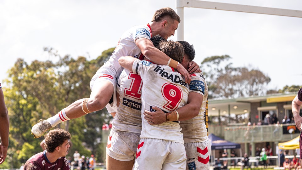 Jersey Flegg: Dragons survive late scare to claim minor premiership