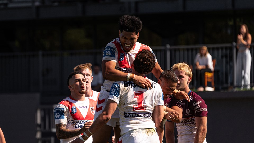 Jersey Flegg: Dragons down Manly at death to continue strong start