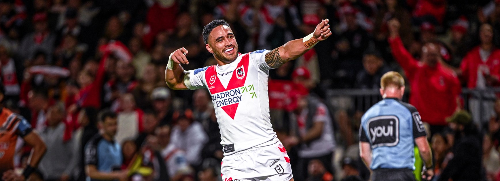 Dragons supporting Jai July with 50-50 Charity Raffle