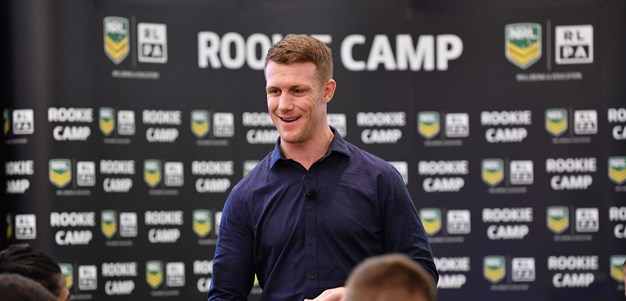 Creagh shares lessons learnt with NRL Rookies